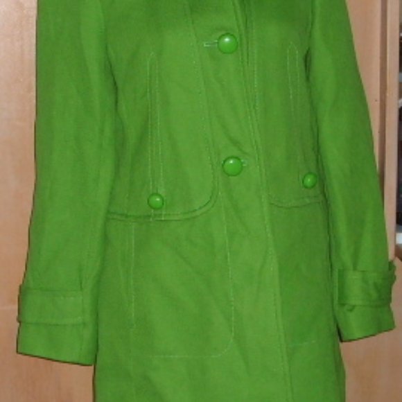 Talbots Coat Green 8 NWT - Picture 4 of 5